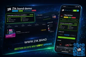 Zik.band lance son tableau de bord et les QR codes connectés : gérez votre présence en ligne comme un pro